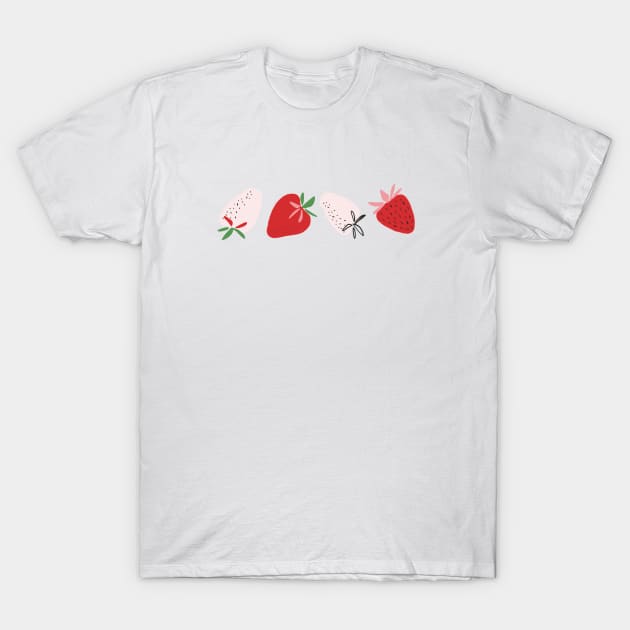 Strawberry Fields T-Shirt by Loo McNulty Design